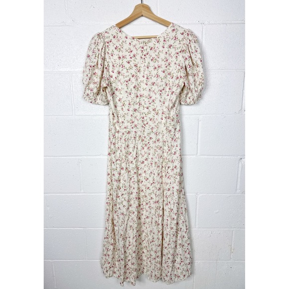 Reformation Lacey Midi Floral Dress Reformation Dress - Picture 4 of 9